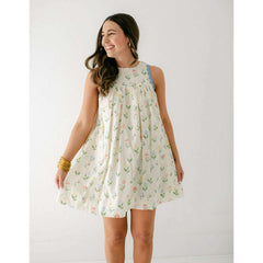 8.28 Boutique:Aureum,Aureum Floral Sweetheart Mini Dress,Dress