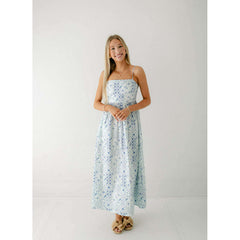 8.28 Boutique:Olivia by Livro,Olivia by Livro Lillian Dress in Delft Tile,Dresses