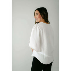 8.28 Boutique:Anna Cate Collection,Anna Cate Collections Nina Top in White,top