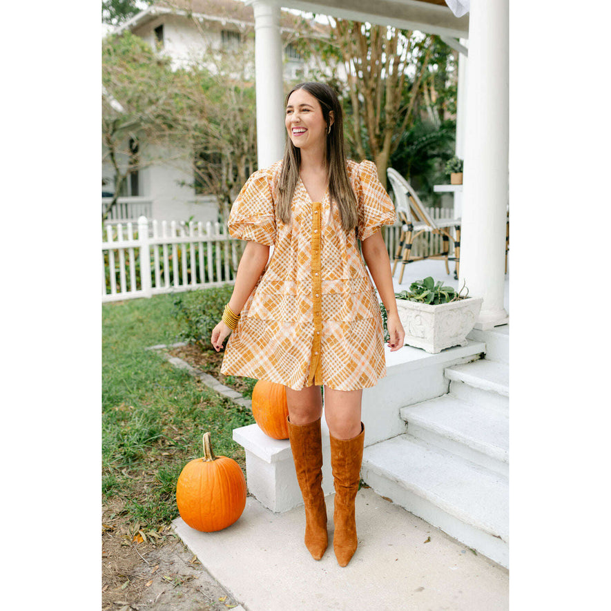 Marigold by Victoria Dunn Camille Dress in Glazed Ginger