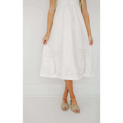 8.28 Boutique:Mink Pink,Mink Pink Romina Broderie Midi Dress,Dress