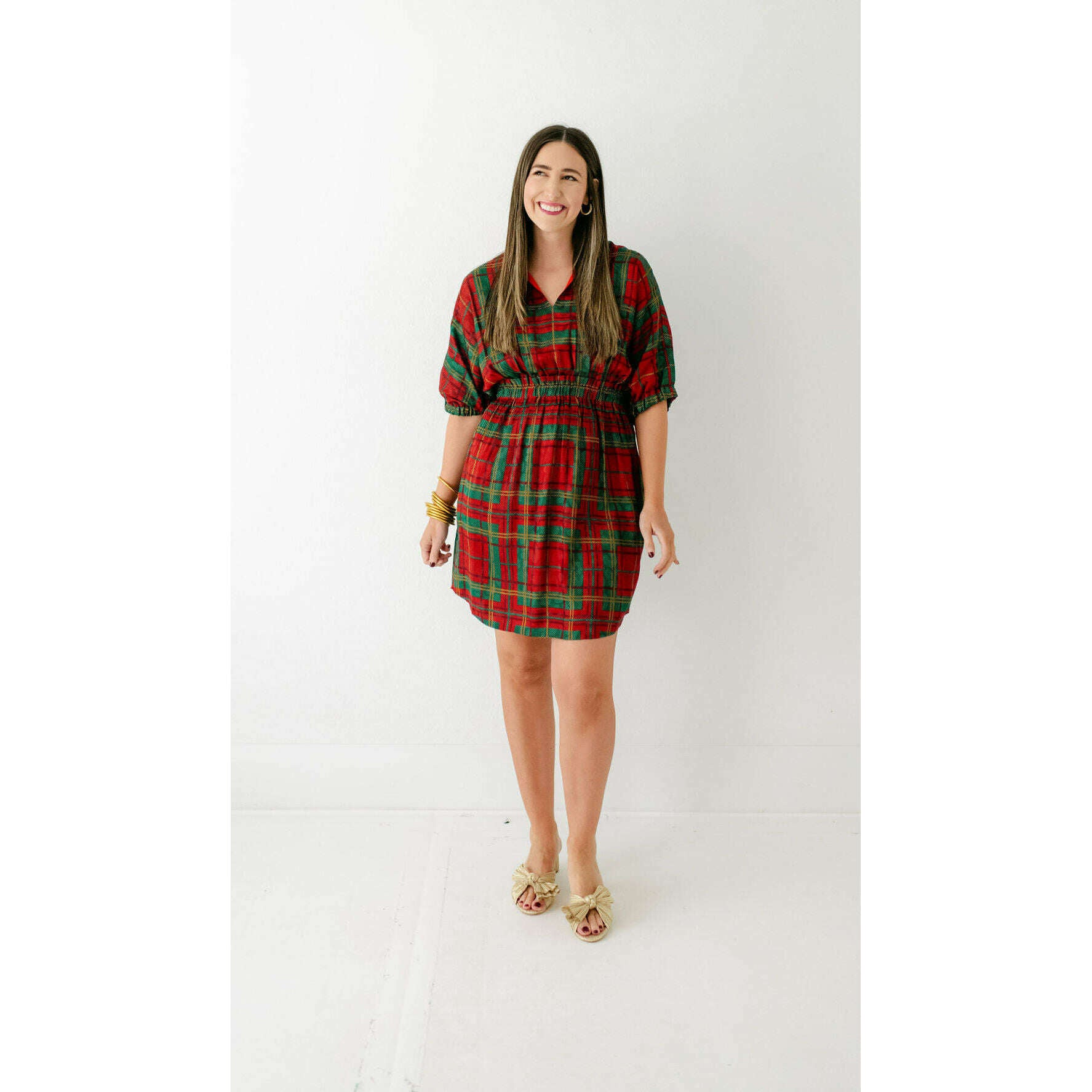 Plus Size Red And Green Plaid Dress Emily McCarthy Palmer Dress in Tartan Cheetah 8.28 Boutique Plus Size Red And Green Plaid Dress Emily McCarthy Palmer Dress in Tartan Cheetah 8.28 Boutique