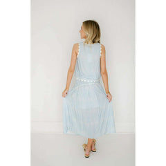 8.28 Boutique:Taylor Tillman,Taylor Tillman Josephine Skirt in Blue Stripe,skirt
