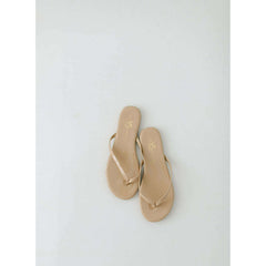 8.28 Boutique:Yosi Samra,Yosi Samra Rivington Flip Flop in Nude Patent,Shoes