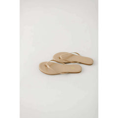 8.28 Boutique:Yosi Samra,Yosi Samra Rivington Flip Flop in Nude Patent,Shoes