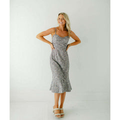 8.28 Boutique:Hutch,Hutch Selene Dress in Multicolor Stitch Tweed,Dress