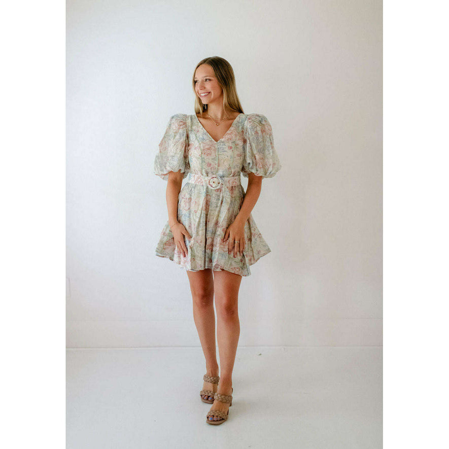 Sofie the Label Florentine Floral Mini Dress