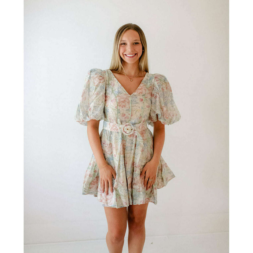 Sofie the Label Florentine Floral Mini Dress