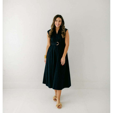 Anna Cate Collection Adeline Dress in Abstract Check