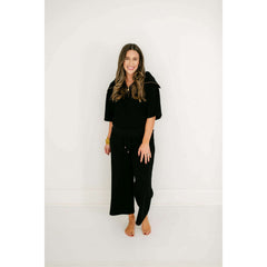 8.28 Boutique:Anna Cate Collection,Anna Cate Collection Lounge Pant in Black,pants