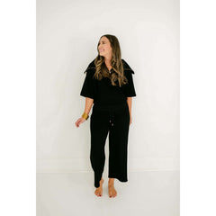 8.28 Boutique:Anna Cate Collection,Anna Cate Collection Lounge Pant in Black,pants