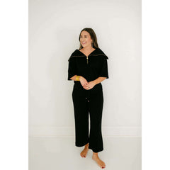 8.28 Boutique:Anna Cate Collection,Anna Cate Collection Lounge Pant in Black,pants