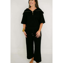 8.28 Boutique:Anna Cate Collection,Anna Cate Collection Lounge Pant in Black,pants