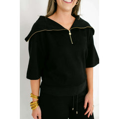 8.28 Boutique:Anna Cate Collection,Anna Cate Collection Lounge Pant in Black,pants