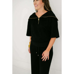 8.28 Boutique:Anna Cate Collection,Anna Cate Collection Lounge Pant in Black,pants