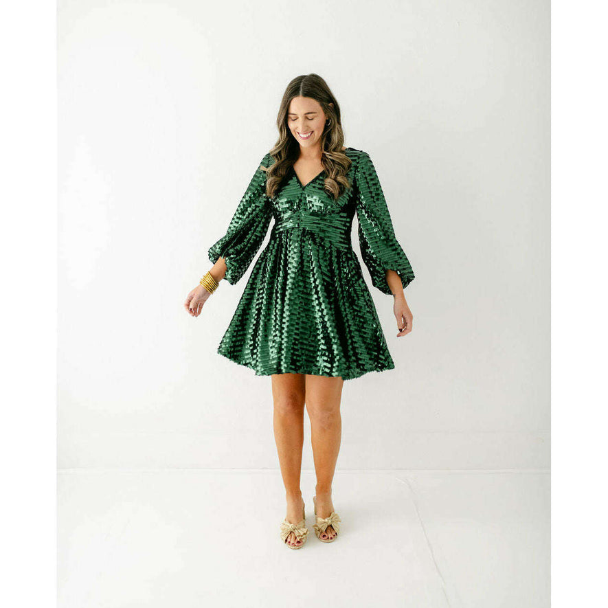 Alden Adair Cher Dress in Tinsel 8.28 Boutique Alden Adair Cher Dress in Tinsel 8.28 Boutique