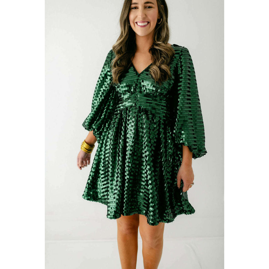 Alden Adair Cher Dress in Tinsel  8.28 Boutique