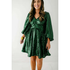 8.28 Boutique:Alden Adair,Alden Adair Cher Dress in Tinsel,Dress