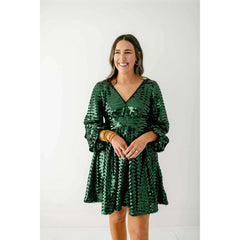 8.28 Boutique:Alden Adair,Alden Adair Cher Dress in Tinsel,Dress
