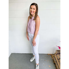 8.28 Boutique:LUCY PARIS,Lucy Paris Milana Faux Leather Halter Top,Top