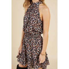 8.28 Boutique:Sadie & Sage,Sadie & Sage Animalia Smocked Waist Dress,Dress