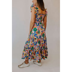 8.28 Boutique:Karlie Clothes,Karlie Vintage Floral Smock Tiered Dress,Dress