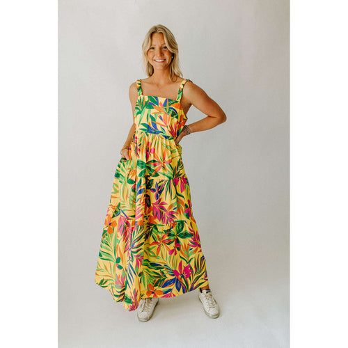 8.28 Boutique:Karlie Clothes,Karlie Tropical Pocket Maxi Dress,Dress