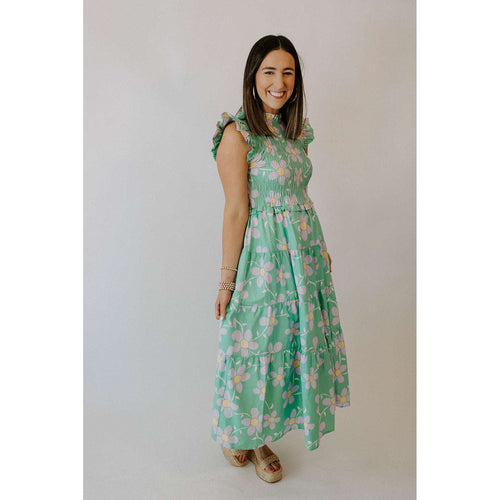 8.28 Boutique:Karlie Clothes,Karlie Daisy Smocked Tiered Dress,Dress