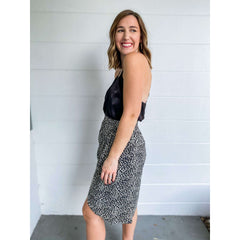 8.28 Boutique:LUCY PARIS,Lucy Paris Claire Gathered Skirt,Bottoms