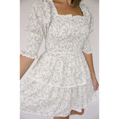 8.28 Boutique:Free the Roses,Free the Roses Floral Print Mini Dress,Dresses