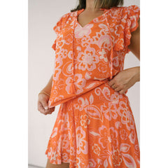 8.28 Boutique:Karlie Clothes,Karlie Clothes Retro Floral Top,Shirts & Tops