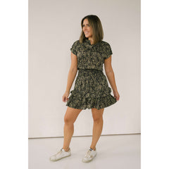 8.28 Boutique:Heartloom,Heartloom Parlor Zebra Print Dress,Dresses