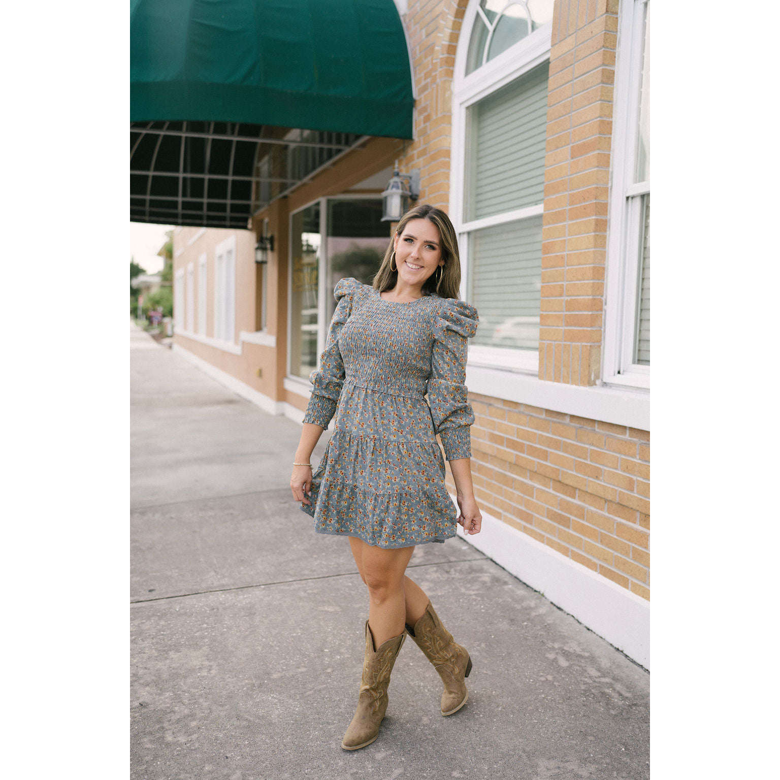 Allison Nora Corduroy Dress, XS / Blue Allison Nora Corduroy Dress, XS / Blue