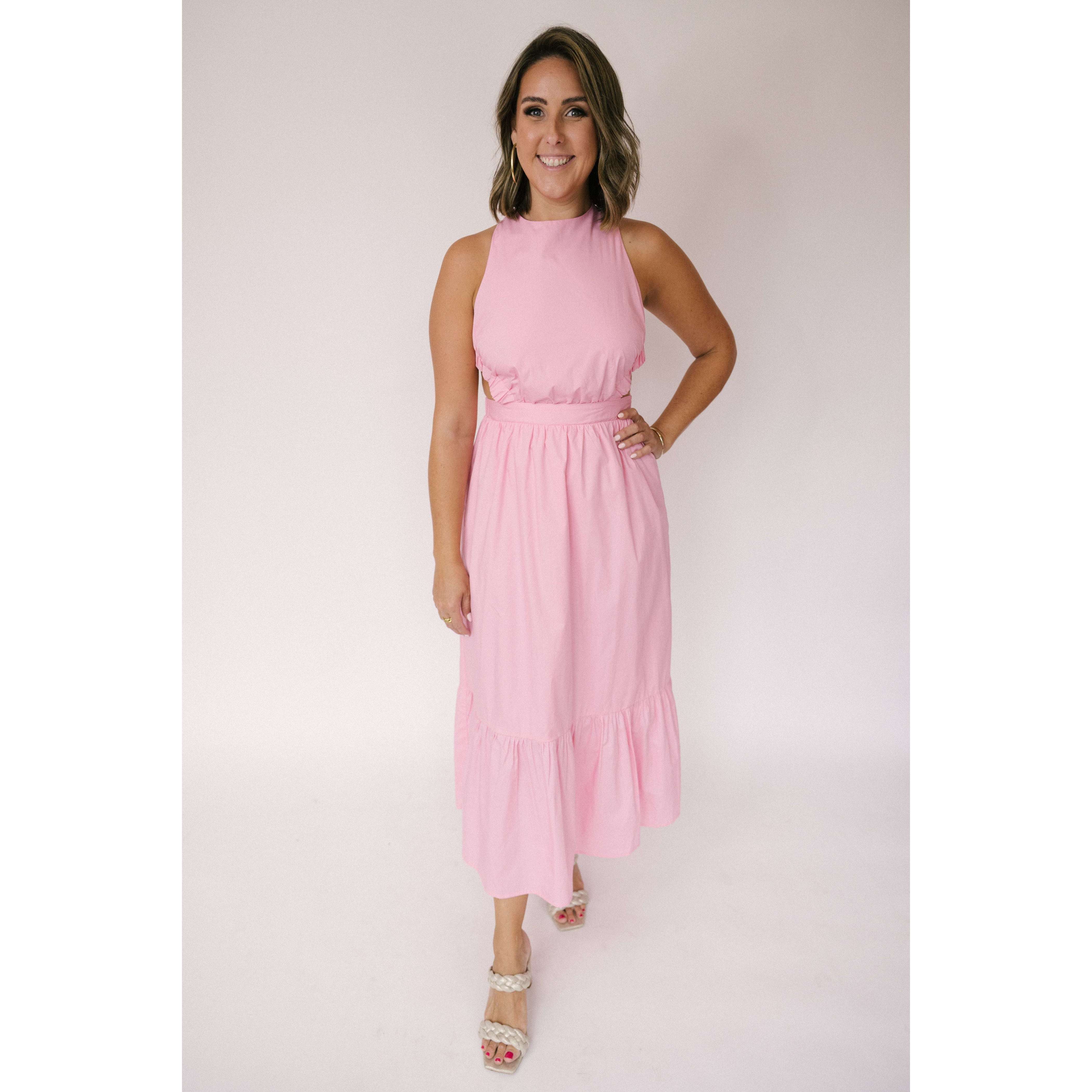 English Factory Aria Pink Maxi Dress 8.28 Boutique English Factory Aria Pink Maxi Dress 8.28 Boutique