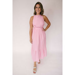 8.28 Boutique:English Factory,English Factory Aria Pink Maxi Dress,Dresses
