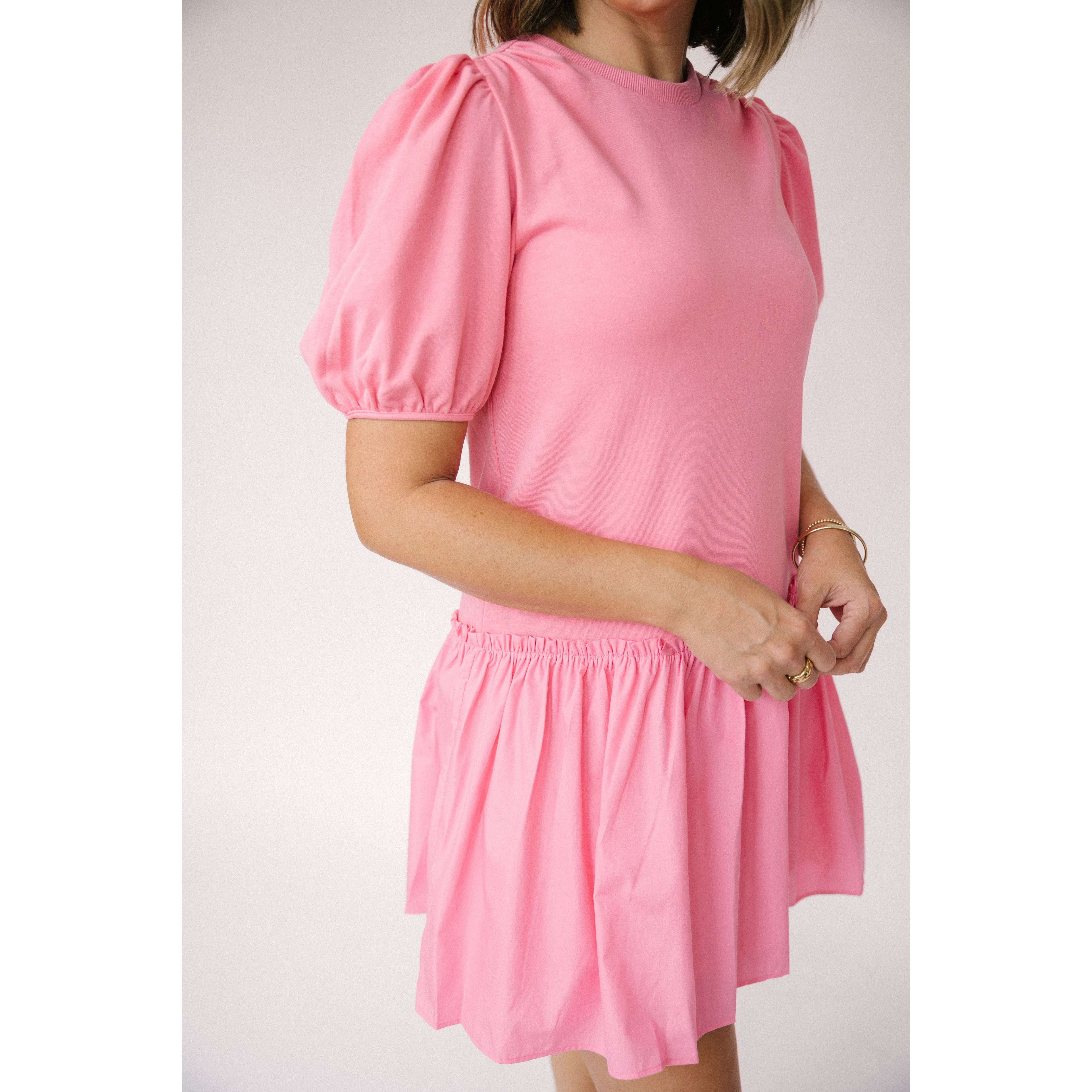 8.28 Boutique:English Factory,English Factory Mila Pink Mini Dress,Dresses