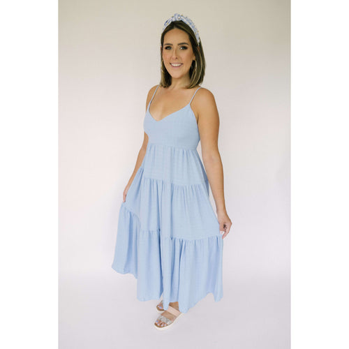 8.28 Boutique:Karlie Clothes,Karlie Clothes Sky Blue Maxi Dress,Dresses