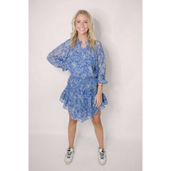 8.28 Boutique:Karlie Clothes,Karlie Clothes Paisley Smock Waist Dress,Dresses