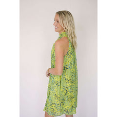 8.28 Boutique:Ciebon,Ciebon Frill Neck Swing Halter Dress,Dresses