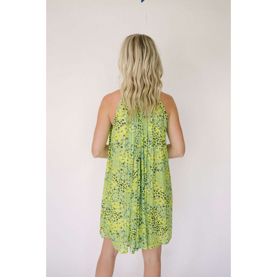 Ciebon Frill Neck Swing Halter Dress – 8.28 Boutique