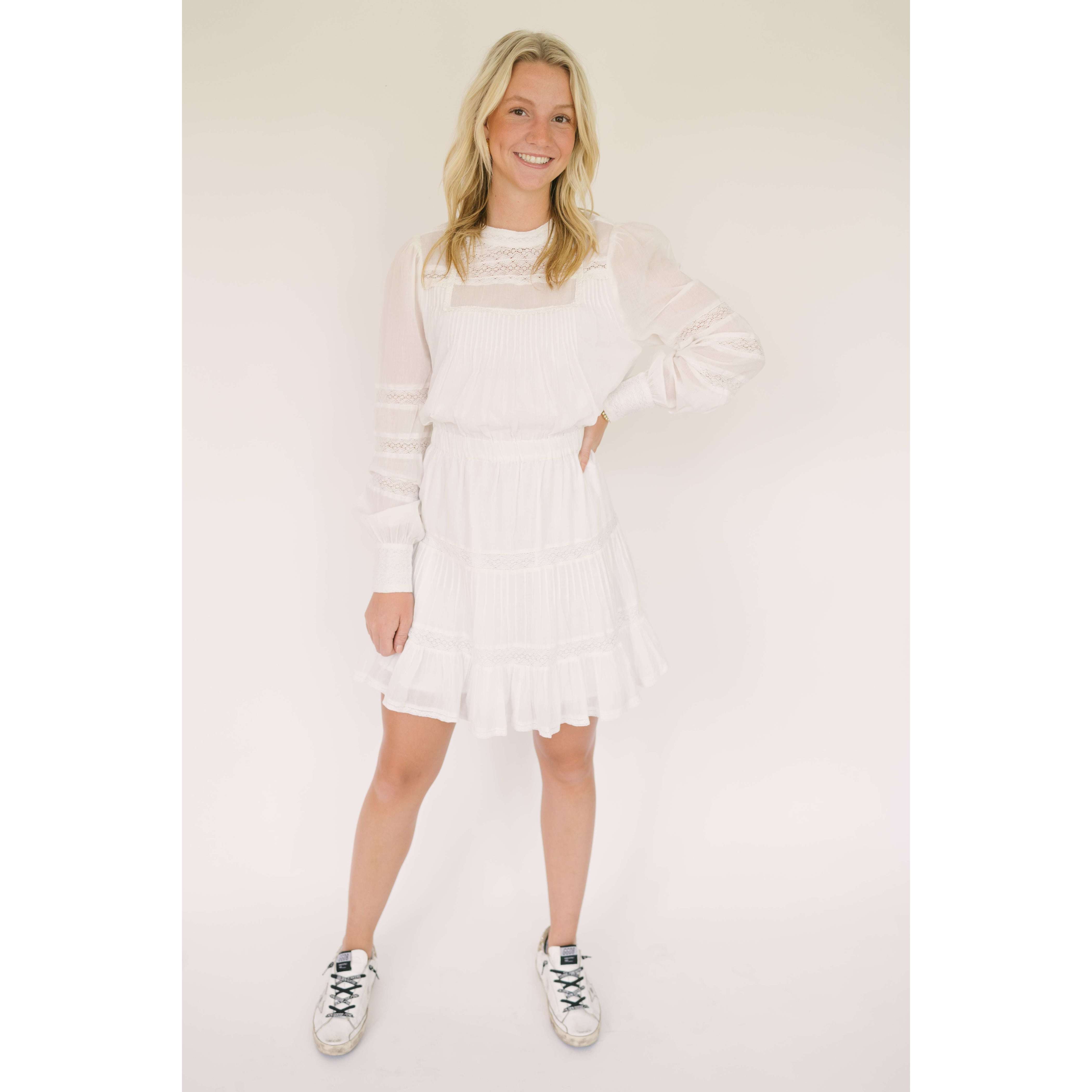Allison New York Lulu Dress, S / White