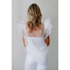 8.28 Boutique:Buddy Love,Buddy Love Kaycee White Top,Tops