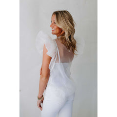 8.28 Boutique:Buddy Love,Buddy Love Kaycee White Top,Tops