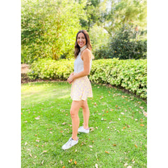 8.28 Boutique:Karlie Clothes,Karlie Clothes Floral Smocked Waist Skort,Skorts