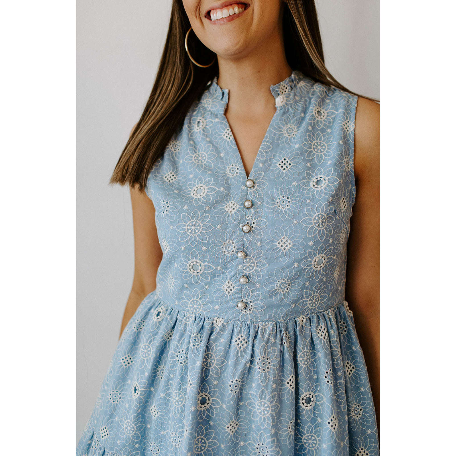 8.28 Boutique:Karlie Clothes,Karlie Floral Embroidered Tiered Dress,Dress