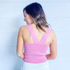 8.28 Boutique:LUCY PARIS,Lucy Paris Jasmine Knit Crop Top,Tops