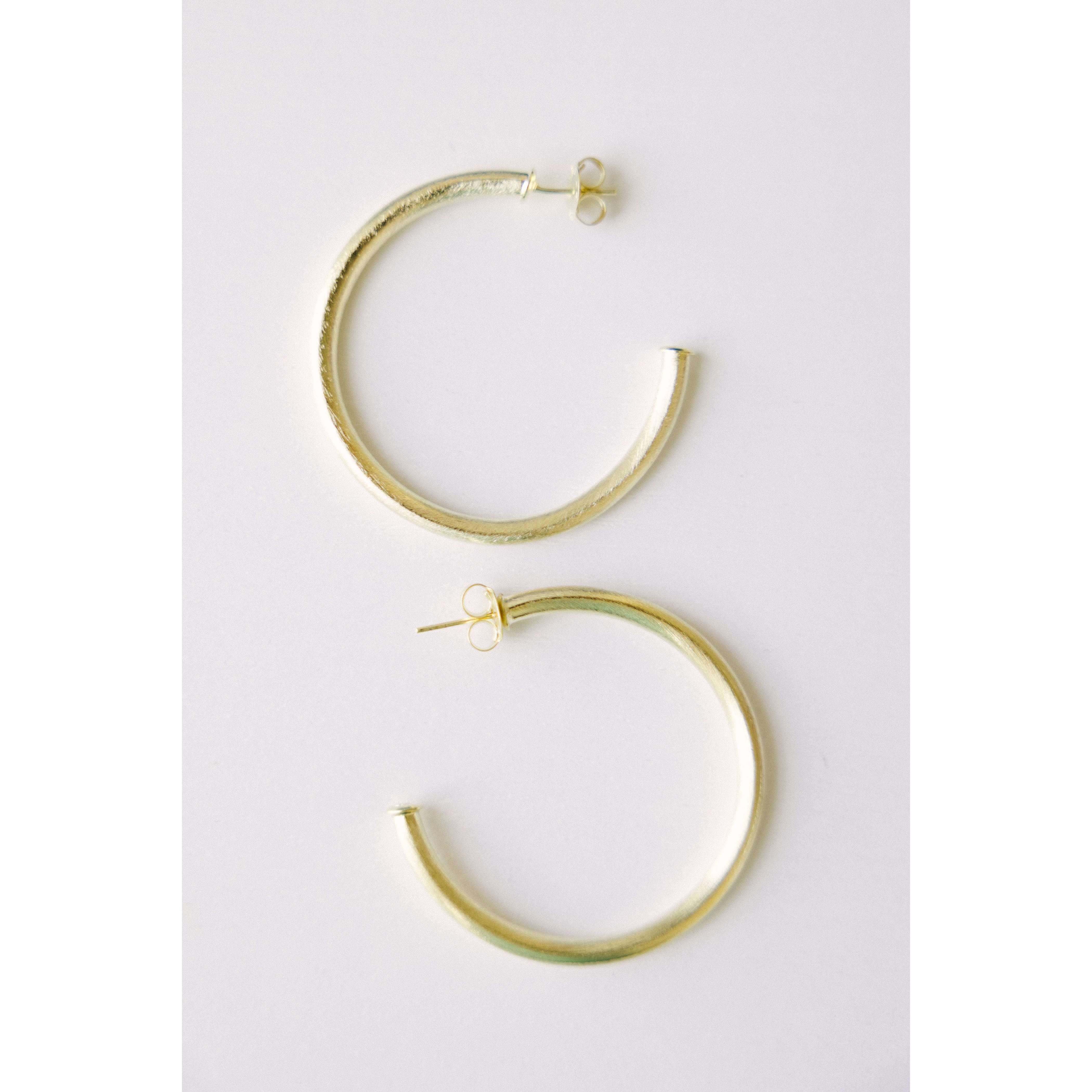 8.28 Boutique:Sheila Fajl,Sheila Fajl Everybody's Smaller Favorite Hoop 18K Gold Plated,Earrings