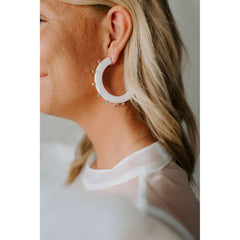 8.28 Boutique:Smith & Co. Jewel Design,Smith & Co. Jewel Design Large City Girl Hoop Earrings,Earrings