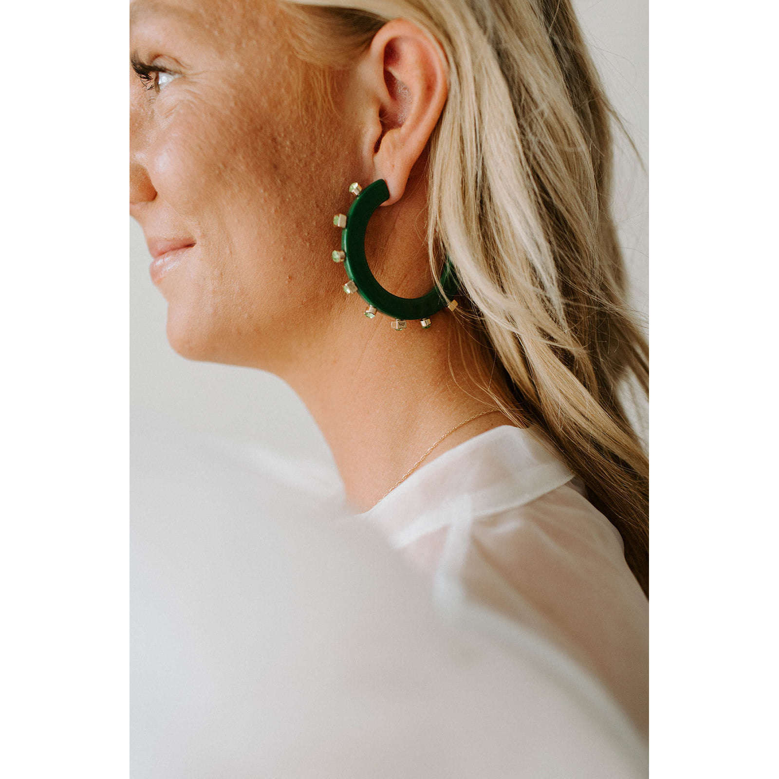 8.28 Boutique:Smith & Co. Jewel Design,Smith & Co. Jewel Design Large City Girl Hoop Earrings,Earrings