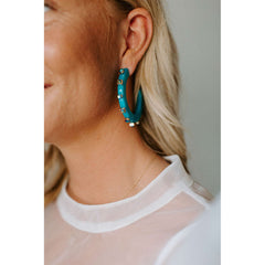 8.28 Boutique:Smith & Co. Jewel Design,Smith & Co. Jewel Design Large City Girl Hoop Earrings,Earrings